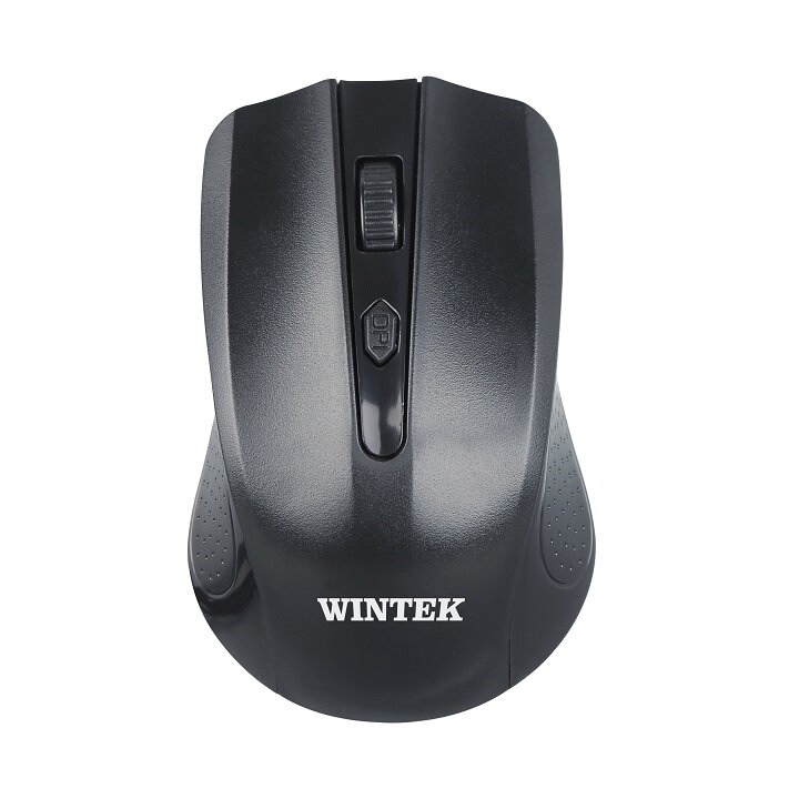 Мышь беспроводная Wintek WS-WMS-109, 2.4GHz, 1600 dpi, чёрная