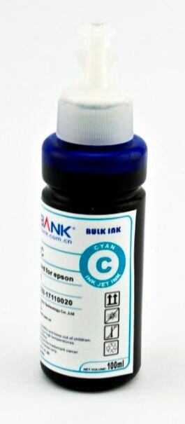 Чернила Canon C1800C InkBank для GL-490 Cyan / Голубой  70ml