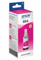 Картридж Epson C13T66434A L100 пурпурный 70ml