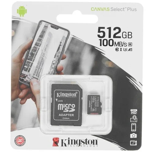 microSD HC 512Gb Kingston SDCG3