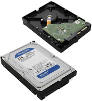 Жесткий диск Western Digital Caviar Blue WD20EZBX, HDD 2Tb, 7200rpm, 256MB cache, SATA 6 Gb/s