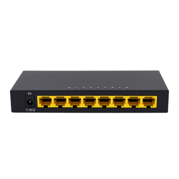 Коммутатор TXE152, ICPlus IP178G, 8-порт, 10/100M
