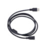 Удлинитель USB AM-AF USB2.0, "LAN", 5м, чёрный, феррит