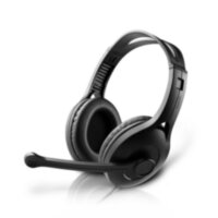 Наушники Edifier, K800USB, Микрофон, Тип крепления: Дуговые, USB, чёрные