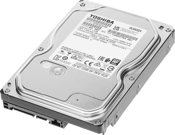Жесткий диск Toshiba DT01ACA100, HDD 1Tb, SATA 6Gb/s, 3.5", 32MB, 7200 RPM