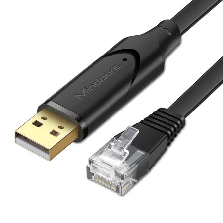 Кабель USB AM - LAN Mindpure, Console кабель, US013, LX10327, 1.5 м