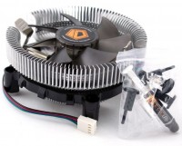 Кулер ID-Cooling DK-01, S1200/115x/AMD, 95W, 9cm fan, 800-2200rpm, 45.3CFM, 4pin