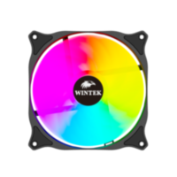 Кулер для кейса Wintek M11-B-14 ARGB, 14 см, 6 pin