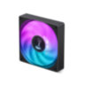 Кулер для корпуса Jonsbo, SL-120C, SL-120C Black, LED 120мм, 1500 об/мин, 32dB(A), 3pin, 120*120*25м