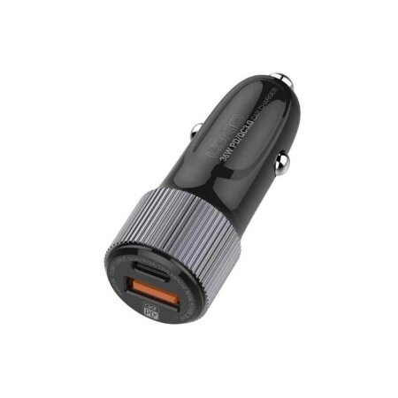 Автомобильное зарядное устройство LDNIO C510Q + кабель TypeC на Lightning, PD + QC3.0 36W