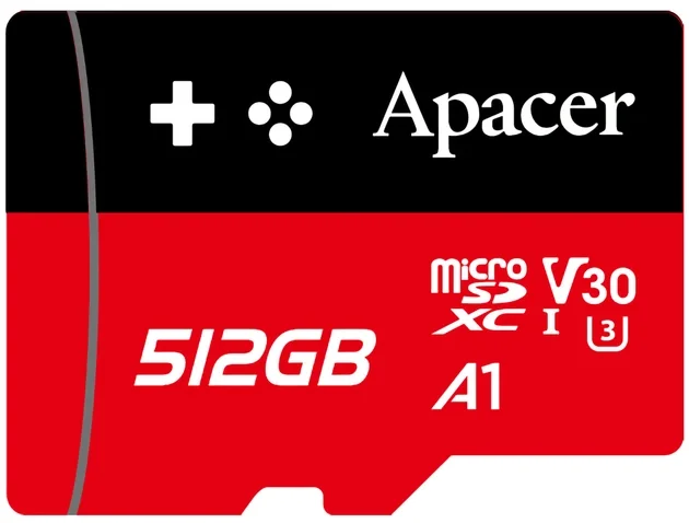 microSD HC 512Gb Apacer, AP512GMCSX10U7-RAGC