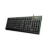Клавиатура Rapoo NK1800, USB, кабель 1,5 метра, Анг/Рус, Чёрный