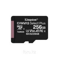 microSD HC 256Gb Kingston, class 10 U1 (SD adapter)