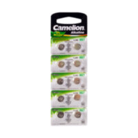 Батарейка Camelion AG7-BP10(0%Hg), Alkaline, AG7, 1.5V, 2 шт. (1 пара)