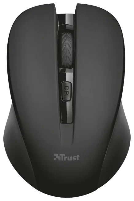Мышь беспроводная Trust Mydo Silent черный