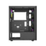 Компьютерный корпус Wintek Magic L204-B-M TG, ATX/Micro ATX, USB1*3.0/1*2.0, 0.45mm, 4*12cm FRGB fan