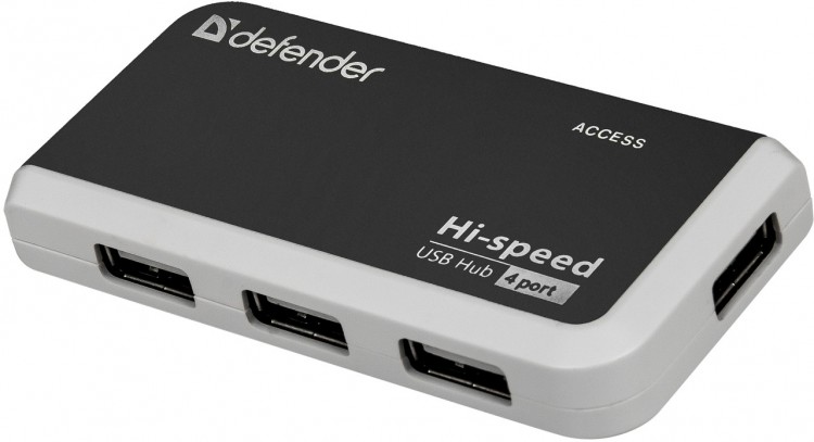 USB Hub Defender Quadro Infix USB2.0, 4порта