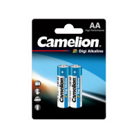 Батарейка Camelion AA (LR6-BP2DG), Digi Alkaline, 2700mAh - 2 шт. Блистер