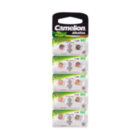 Батарейка Camelion AG2-BP10(0%Hg), Alkaline, AG2, 1.5V, 2 шт. (1 пара)