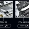 Адаптер M.2 NVMe SSD в PCIe x1 с поддержкой PCIe 4.0, для размеров 2230/2242/2260/2280