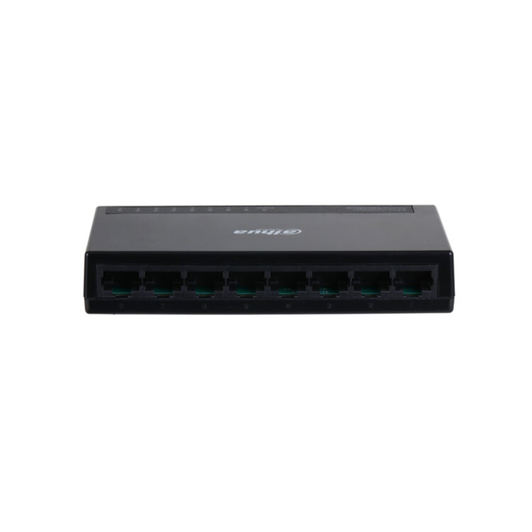Коммутатор Dahua, DH-PFS3008-8GT-L, 8-порт, 1G