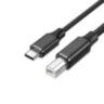 Кабель TypeC M - USB BM `Mindpure`  US025, LX10664, 1м, чёрный