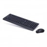 Комплект Клавиатура + Мышь Delux DLD-6091OGB, Беспроводная