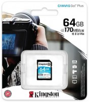 SD  64Gb Kingston, class 10 U3