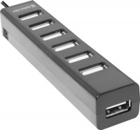 USB Hub Defender Swift USB 2.0, 7 порта