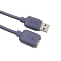 Удлинитель USB AM-AF "ANMCK" Y-USB2002A, 3м, серый