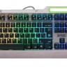 Клавиатура Defender Stainless steel GK-150DL RU, черный, RGB подсветка, 9 режимов, игровая