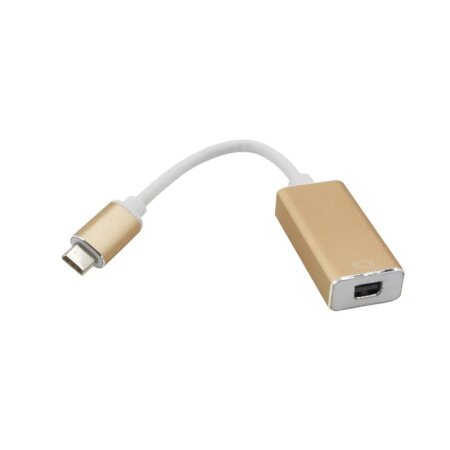 Мультимедийный конвертер USB3.1 Type-C (m) на miniDisplay (f), 15см