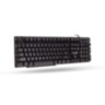 Клавиатура XG, XK-200UB, USB, Кол-во клавиш 104, Длина кабеля 1,45 метра, Анг/Рус/Каз, Чёрная
