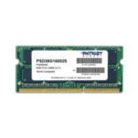 Модуль памяти для ноутбука, Patriot, SL PSD38G1600L2S, DDR3, 8GB, SO-DIMM <PC3-12800/1600MHz>