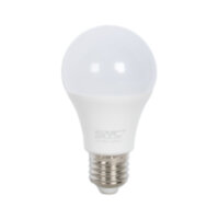 Эл. лампа светодиодная, SVC, LED A60-10W-E27-4000K, Мощность 10Вт, Тип колбы A60, E27, Нейтральный