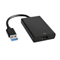 Мультимедийный конвертер USB3.0 AM на HDMI F, + передача звука, дл.20см