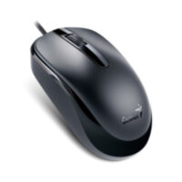 Мышь Genius, DX-120, Оптическая,1000dpi, USB, Длина кабеля 1,5 метра, Черная