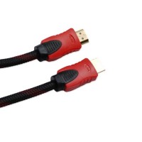 Интерфейсный кабель, HDMI-HDMI, 10m, Lux "iLAN" MH2-100, v2.0, 19+1 2K*4K, OD8.0, медь, серый