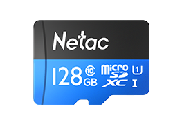 microSD HC 128Gb Netac P500STN, class 10 U1 (SD адаптер)