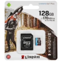 microSD HC 128Gb Kingston, Canvas Go Plus, A2, U3, V30