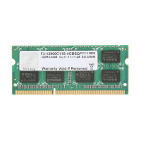 Модуль памяти для ноутбука, G.SKILL, F3-12800CL11S-4GBSQ, DDR3, 4GB, SO-DIMM <PC3-12800/1600MHz>