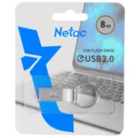 USB флеш 8GB Netac, U275 NT03U275N-008G-20SL серебристый