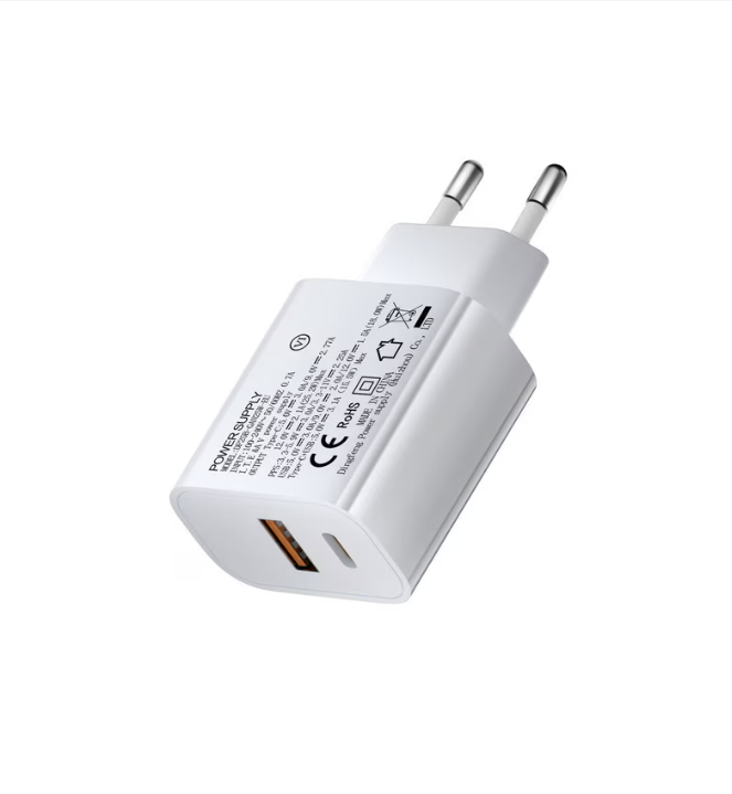 Зарядное устройство DF25B-GAN25W-ZC (A+C), 25W, белый