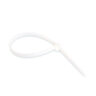 Хомут нейлоновый, Deluxe, СП 3.6*100 мм (Б), белый (100 штук в упаковке)