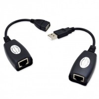 Удлинитель USB AM-AF до 50м, USB ч/з сет.каб.
