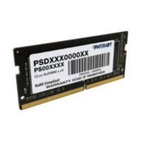 Модуль памяти для ноутбука, 8GB, DDR4, Patriot, SL PSD48G320081S, SO-DIMM <PC4-25600/3200MHz>