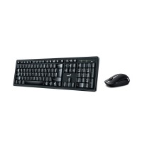 Комплект Клавиатура + Мышь Genius Smart KM-8200, Беспроводная мышь 2.4G, Чёрный