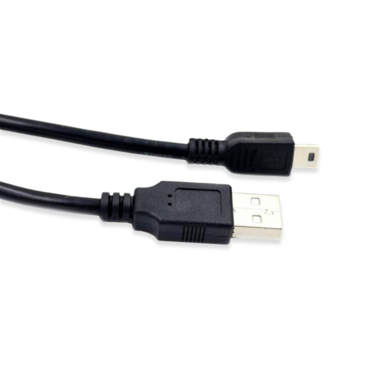 Кабель USB AM- miniUSB 1.5м, USB2.0 , черный
