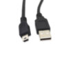 Кабель USB AM- miniUSB 1.5м, USB2.0 , черный