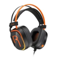 Наушники MORADI V10 USB, оранжевый кант
